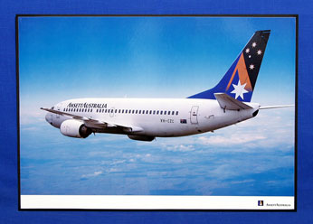 (image for) AIRCRAFT POSTER (B737-300, VH-CZC)