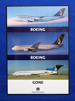 (image for) AIRCRAFT POSTER (Boeing, Boeing Gone)