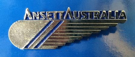 (image for) CABIN CREW WINGS: "Ansett Australia - Silver 2 Stripes"