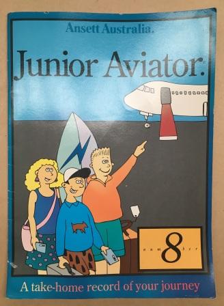 (image for) Ansett Australia.: "Junior Aviator Book"