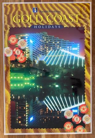 (image for) HOLIDAY POSTER: "GOLD COAST"