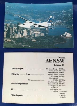 (image for) POSTCARD: "Air NSW"