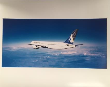 (image for) PHOTOGRAPHIC PRINT: "B767-324ER VH-BZF"