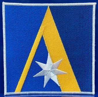 (image for) EMBROIDERED CLOTH BADGE - 120mm x 120mm