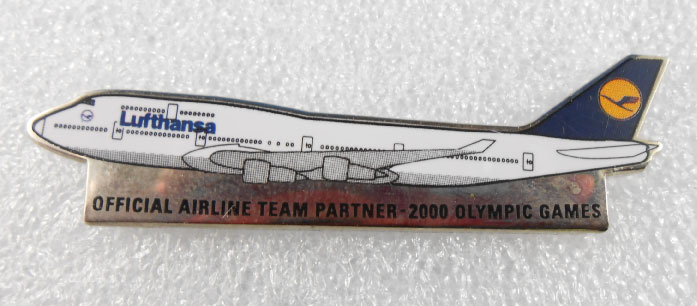 (image for) SYDNEY 2000 OFFICAL AIRLINE TEAM PIN - LUFTHANSA