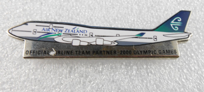 (image for) SYDNEY 2000 OFFICAL AIRLINE TEAM PIN -AIR NEW ZEALAND