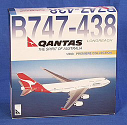 (image for) QANTAS - BOEING B747-438 DIE CAST MODEL - Click Image to Close