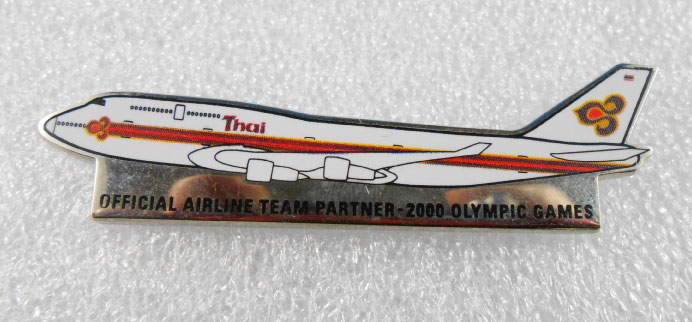 (image for) SYDNEY 2000 OFFICAL AIRLINE TEAM PIN - THAI