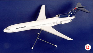 (image for) BOEING B727-200 (Australian Flag LIVERY) SCALE 1:100