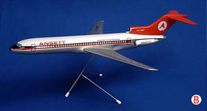 (image for) BOEING B727-200 (Delta LIVERY) SCALE 1:100