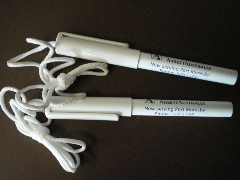 (image for) PORT MORESBY INAUGURAL PLASTIC PEN