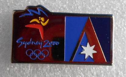ANSETT SYDNEY 2000 LOGO PIN ANSETT SYDNEY 2000 LOGO PIN