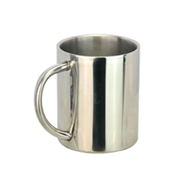 stainless steel mug
