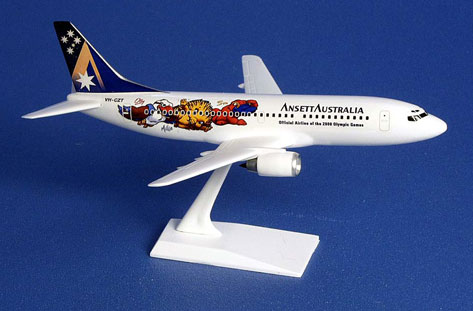 AIRCRAFT MODEL - (B737-300 Olympic Limited Edition) (image for) AIRCRAFT MODEL - (B737-300 Olympic Limited Edition)