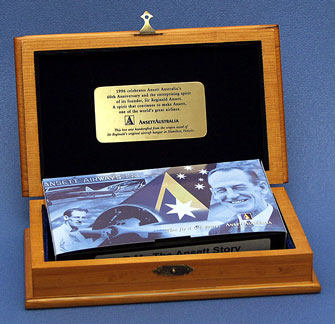 (image for) VIDEO - "R.M. The Ansett Story" in wooden gift box - Click Image to Close