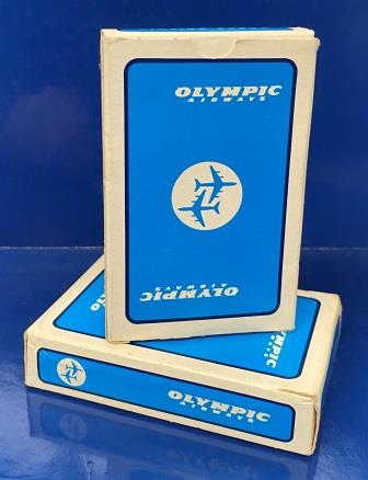 PLAYING CARDS: "Olympic Airways" (image for) PLAYING CARDS: "Olympic Airways"