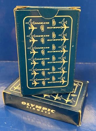 PLAYING CARDS: "Olympic Airways" (image for) PLAYING CARDS: "Olympic Airways"