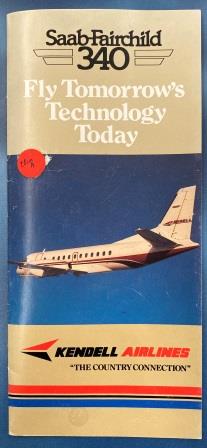 (image for) BROCHURE: "Saab-Fairchild 340"
