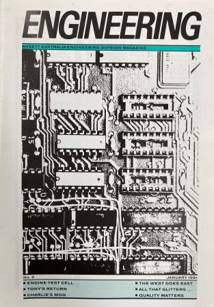 (image for) ENGINEERING MAGAZINE: "January 1991"