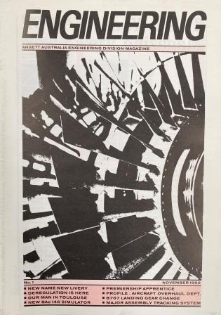 (image for) ENGINEERING MAGAZINE: "November 1990"