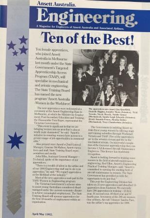 (image for) ENGINEERING MAGAZINE: "April-May 1992"
