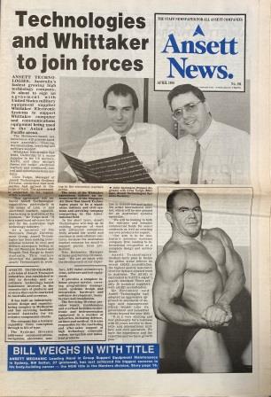 (image for) ANSETT NEWS: "No. 104 - April 1990"