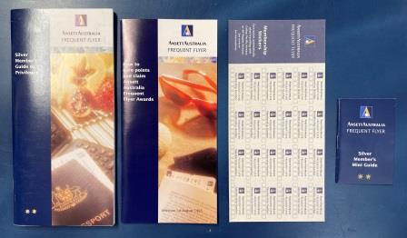 ANSETT FREQUENT FLYER: "Silver Member's Guide to Privileges" (image for) ANSETT FREQUENT FLYER: "Silver Member's Guide to Privileges"
