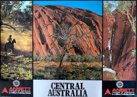 (image for) HOLIDAY POSTER: "Central Australia"