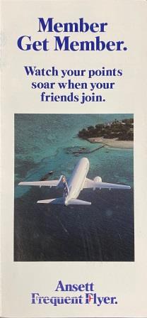 ANSETT FREQUENT FLYER: "Member Get Member" (image for) ANSETT FREQUENT FLYER: "Member Get Member"