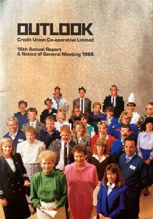 (image for) CREDIT UNION: "16th Annual Report - 1988"
