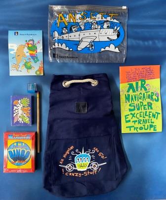 (image for) "AIR NAVIGATORS ARE GO!" INTERNATIONAL IN-FLIGHT KIDS PACK
