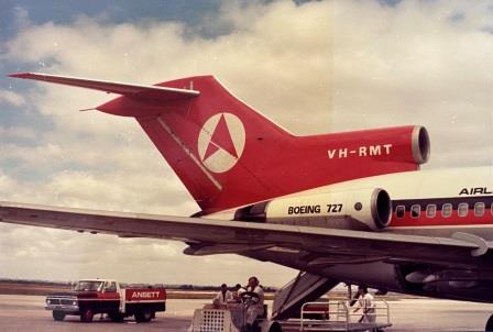 (image for) PHOTO: "Ansett Airlines Of Australia B727-77QC VH-RMT"
