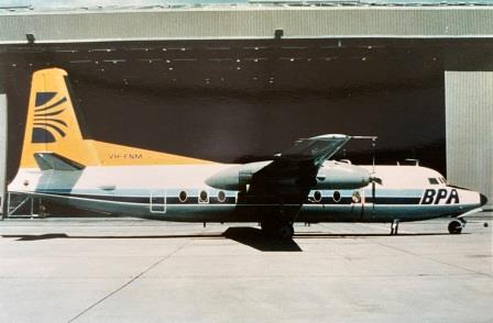 PHOTO: "Bush Pilots Airways Fokker F27-2087 Friendship VH-FNM" (image for) PHOTO: "Bush Pilots Airways Fokker F27-2087 Friendship VH-FNM"