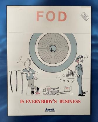 Ansett. Safety Department Poster (image for) Ansett. Safety Department Poster