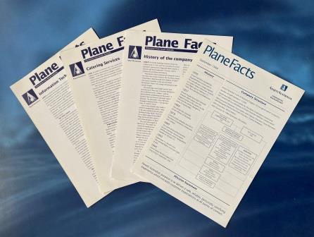 (image for) BROCHURES: "Plane Facts"