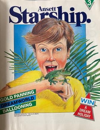 (image for) MAGAZINE: "Ansett Starship."