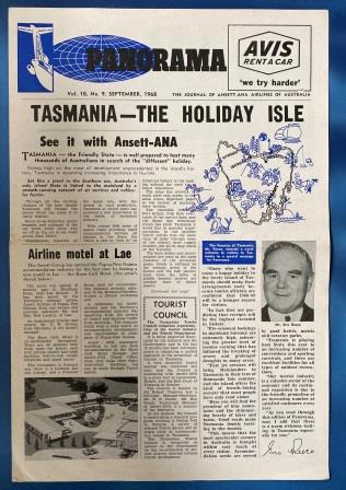 (image for) ANSETT-ANA: "Vol.10, No 9, September 1968"