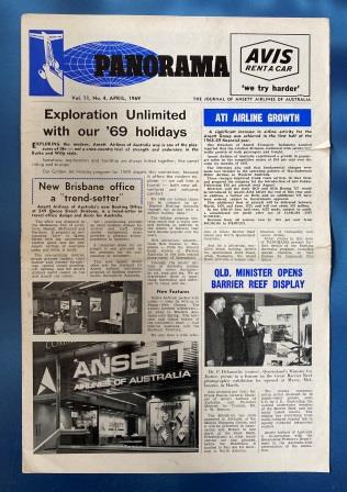 (image for) ANSETT-ANA: "Vol.11, No 4, April 1969"