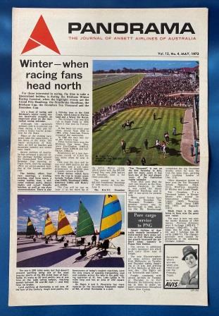 (image for) ANSETT AIRLINES OF AUSTRALIA: "Vol 15, No 4, May 1973"