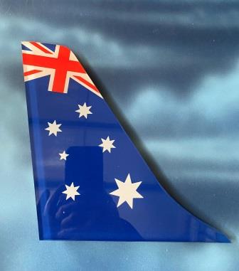 ACRYLIC TAIL: "Ansett Australia" (image for) ACRYLIC TAIL: "Ansett Australia"