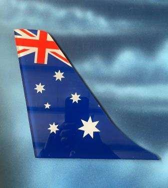 ACRYLIC TAIL: "Ansett Australia" (image for) ACRYLIC TAIL: "Ansett Australia"