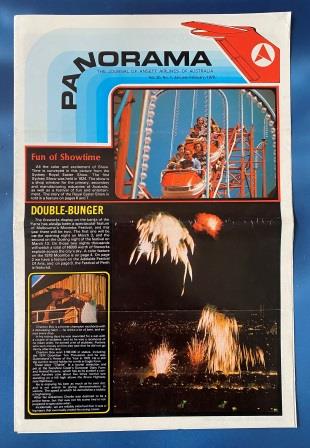 (image for) ANSETT AIRLINES OF AUSTRALIA: "Vol 20, No 1, January-February 1978"