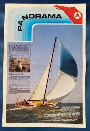 (image for) ANSETT AIRLINES OF AUSTRALIA: "Vol 19, No 10, October 1977"