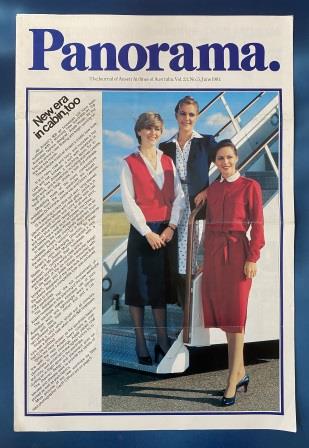 (image for) ANSETT AIRLINES OF AUSTRALIA: "Vol 23, No 5, June 1981"
