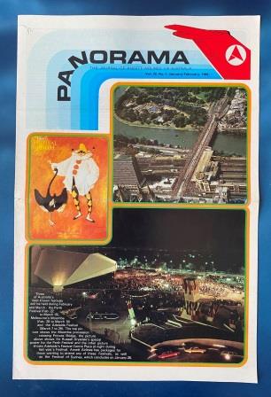 (image for) ANSETT AIRLINES OF AUSTRALIA: "Vol 22, No 1, January-February 1980"