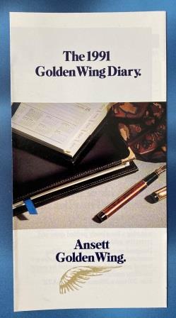 (image for) BROCHURE: "The 1991 Golden Wing Diary"