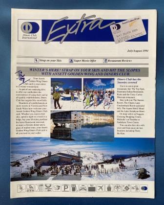 (image for) MAGAZINE: "Diners Club International - July/August 1991 1991"