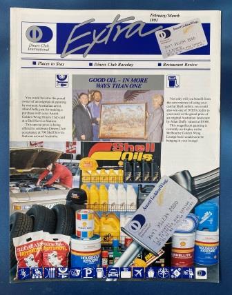 (image for) MAGAZINE: "Diners Club International - February/March 1991"