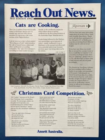 (image for) REACH OUT: "News Brochure - May 1992"