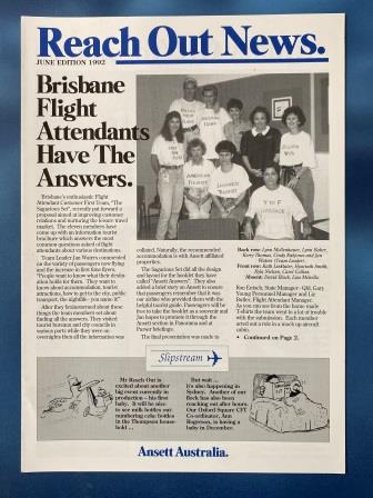 (image for) REACH OUT: "News Brochure - June 1992"